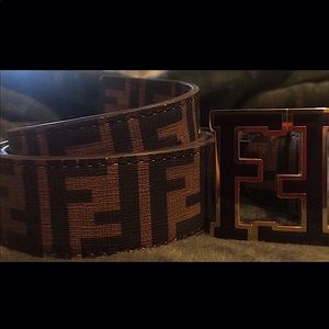 Men’s Fendi belt.
